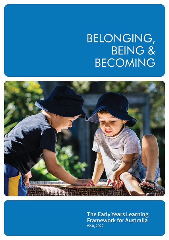 Early Years Learning Framework front cover